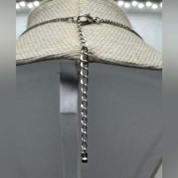 Beaded Chain Maille Boho Tassel Necklace - Picture 4 of 5